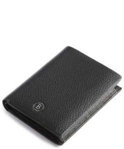 Vail Ruben RFID Geldbörse genarbtes Rindsleder schwarz