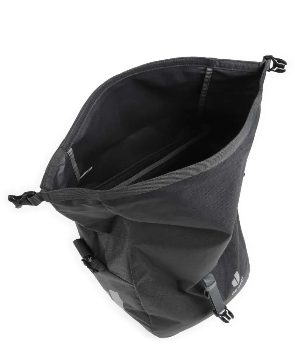 Valbona 20+5 Gepäcktasche recyceltes Polyester schwarz