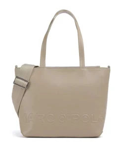 Valda Shopper Lederimitat sand