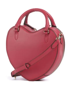 Valentines Umhängetasche fein genarbtes Rindsleder rot