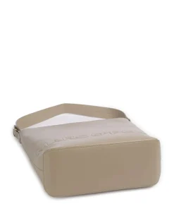 Vanja Beuteltasche Lederimitat sand