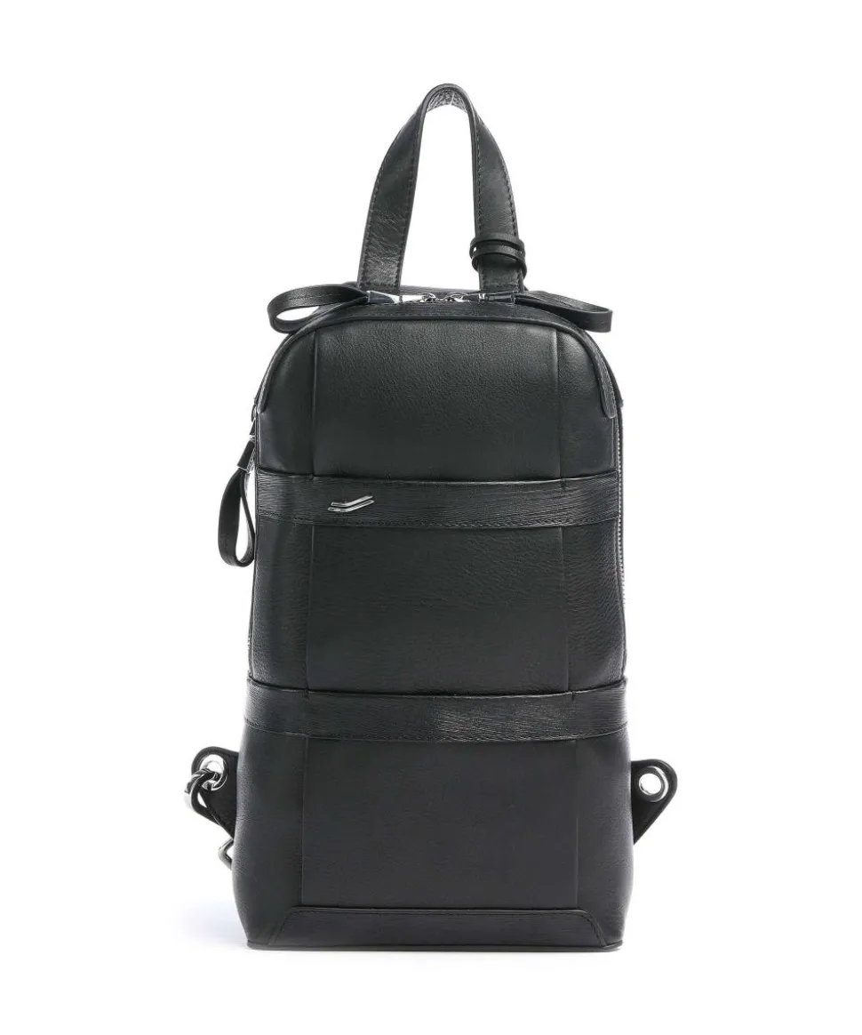 Vantage Slingbag Nappaleder schwarz