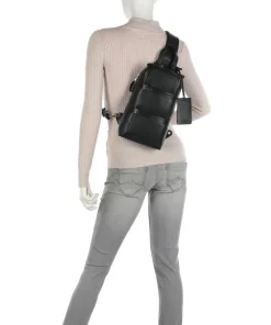 Vantage Slingbag Nappaleder schwarz