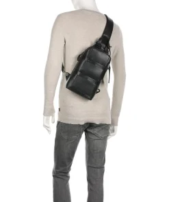 Vantage Slingbag Nappaleder schwarz