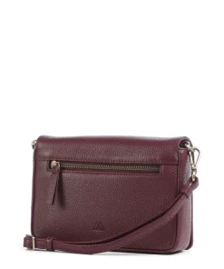 Vanya Umhängetasche genarbtes Rindsleder bordeaux