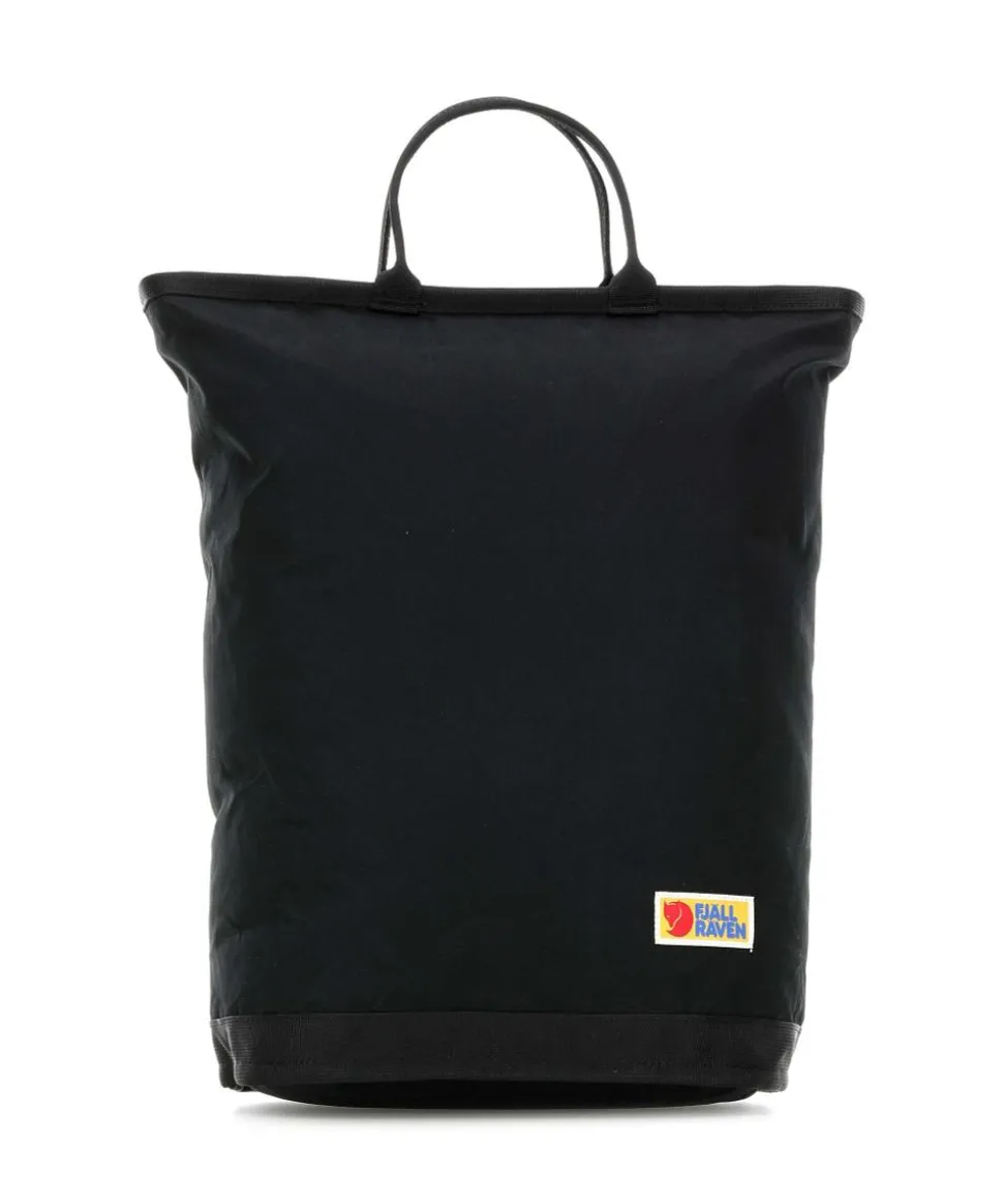 Vardag Rucksack 15″ Bio-Baumwolle, recyceltes Polyester schwarz