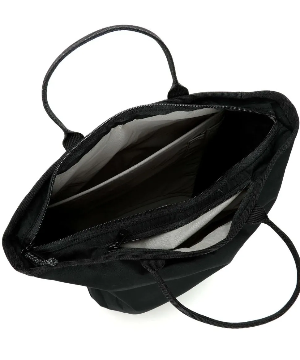 Vardag Rucksack 15″ Bio-Baumwolle, recyceltes Polyester schwarz