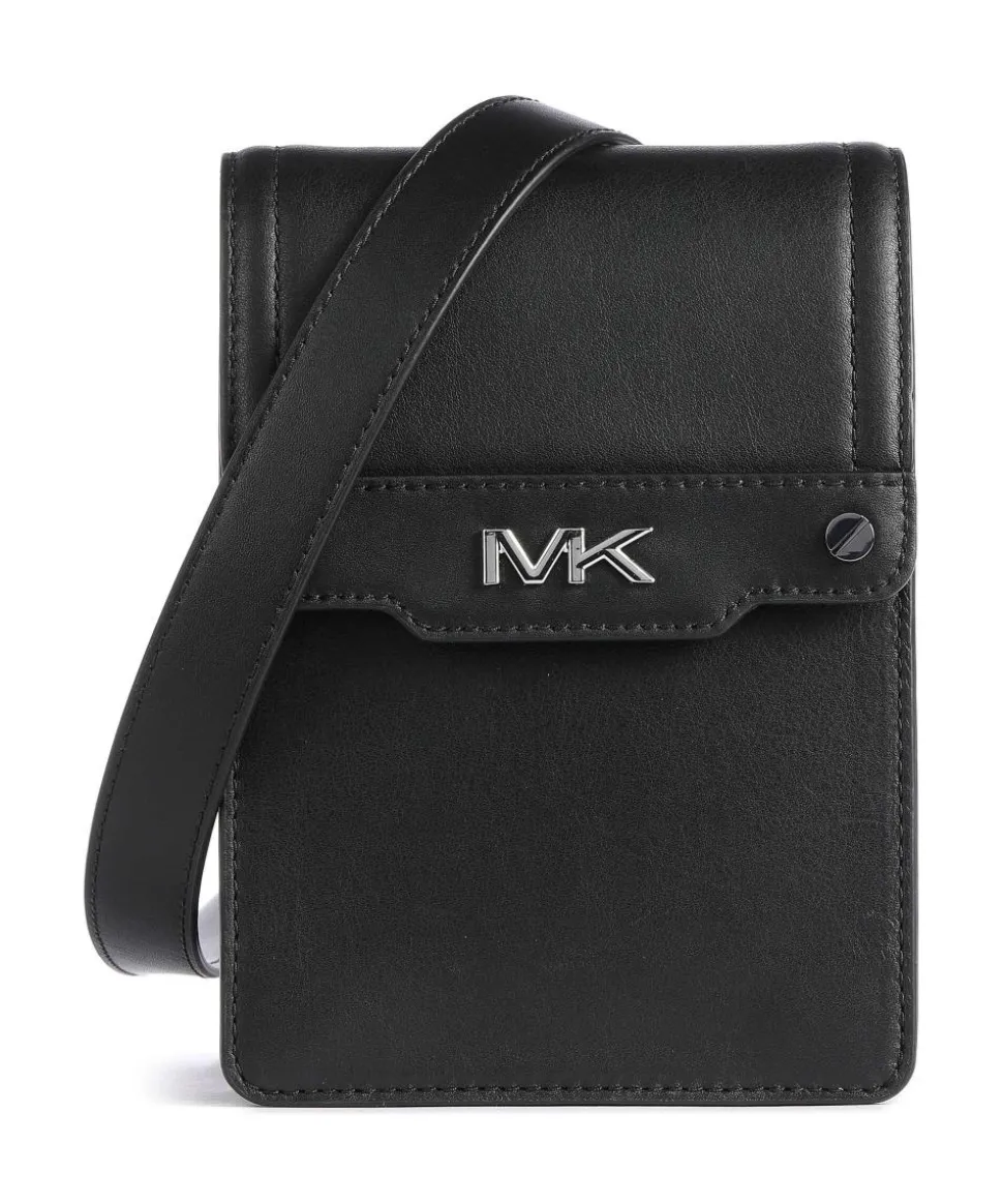 Varick Handytasche fein genarbtes Rindsleder schwarz