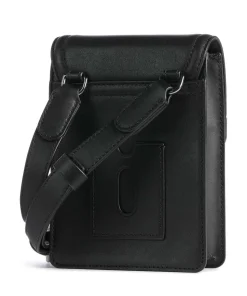 Varick Handytasche fein genarbtes Rindsleder schwarz