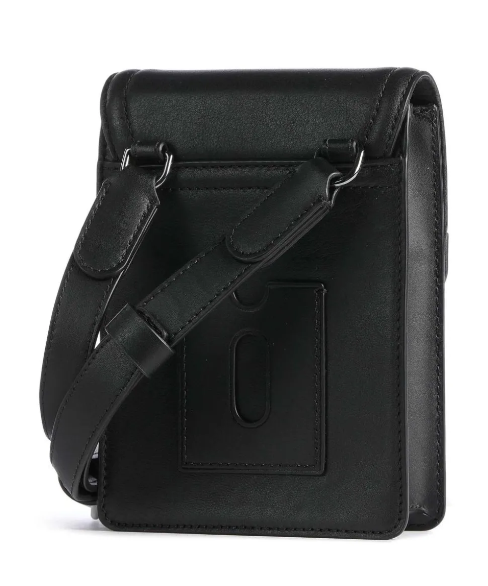 Varick Handytasche fein genarbtes Rindsleder schwarz