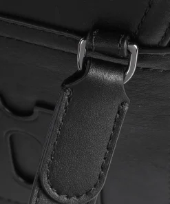 Varick Handytasche fein genarbtes Rindsleder schwarz