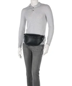 Venice Gürteltasche Lederimitat schwarz