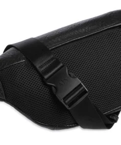 Venice Gürteltasche Lederimitat schwarz