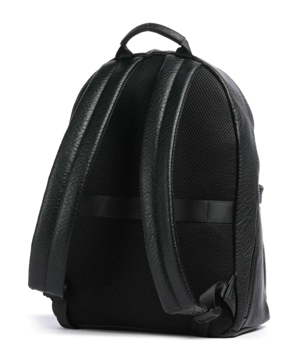 Venice Rucksack 13″ Lederimitat schwarz