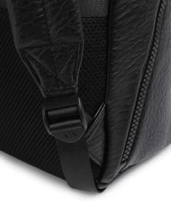 Venice Rucksack 13″ Lederimitat schwarz