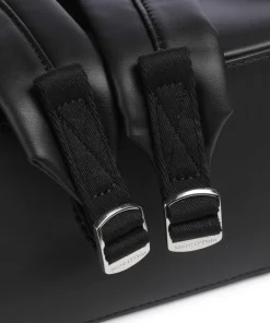 Venja Rucksack Lederimitat schwarz