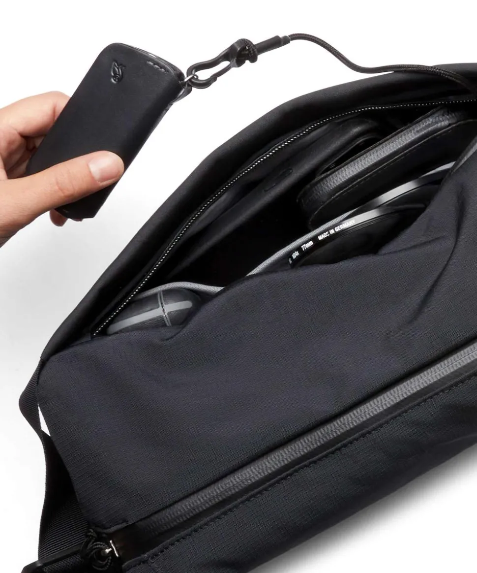 Venture 10L Camera Slingbag recyceltes Nylon schwarz