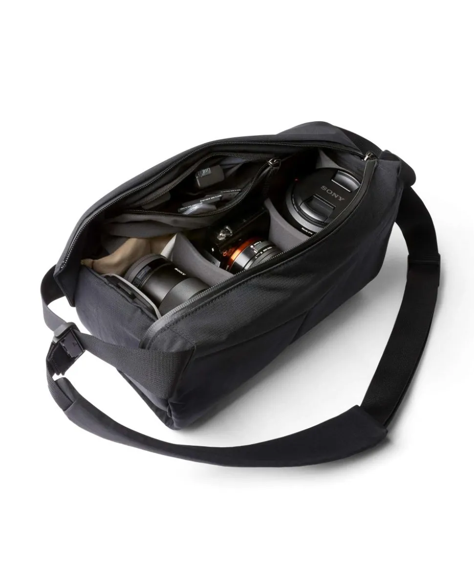 Venture 10L Camera Slingbag recyceltes Nylon schwarz