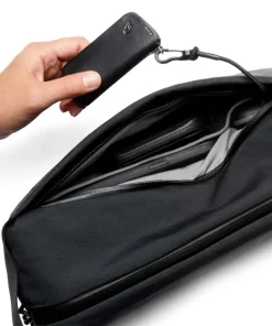 Venture 9L Slingbag recyceltes Nylon schwarz