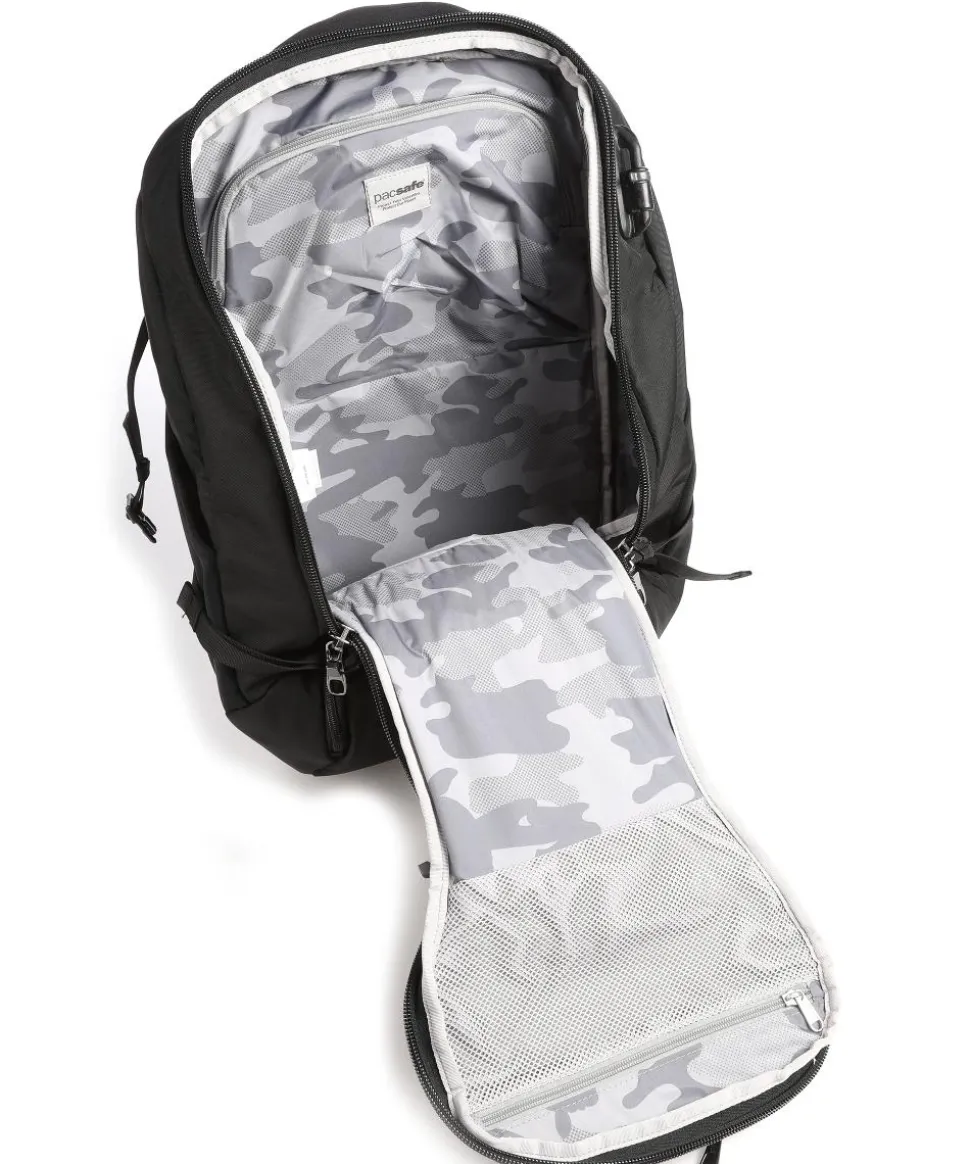 Venturesafe EXP Reiserucksack 15″ recyceltes Polyester schwarz