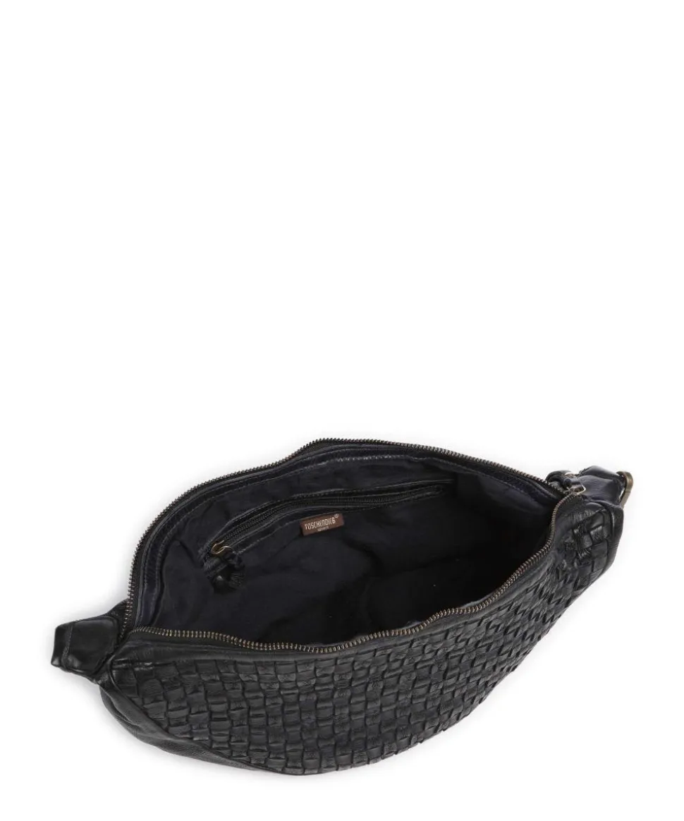 Venusweg 8 Beuteltasche genarbtes Leder navy