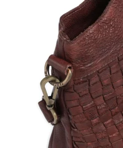 Venusweg 1 Handtasche genarbtes Rindsleder dunkelbraun