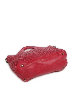 Venusweg 1 Handtasche genarbtes Rindsleder pink