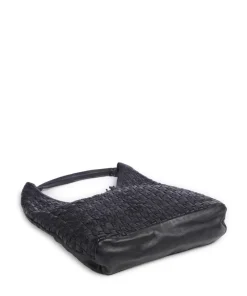 Venusweg 2 Schultertasche genarbtes Rindsleder navy