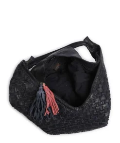 Venusweg 2 Schultertasche genarbtes Rindsleder navy