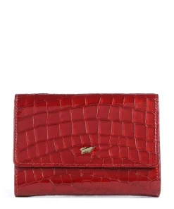 Verona Geldbörse geprägtes Kalbsleder rot