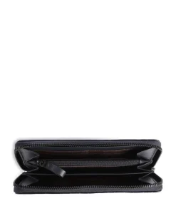 Verona Geldbörse geprägtes Kalbsleder dunkelblau