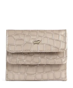 Verona Geldbörse geprägtes Kalbsleder beige