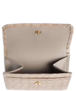 Verona Geldbörse geprägtes Kalbsleder beige