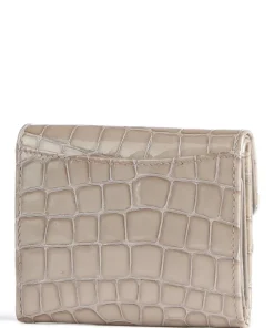 Verona Geldbörse geprägtes Kalbsleder beige