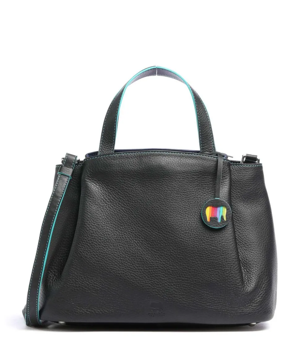 Verona Handtasche Nappaleder schwarz