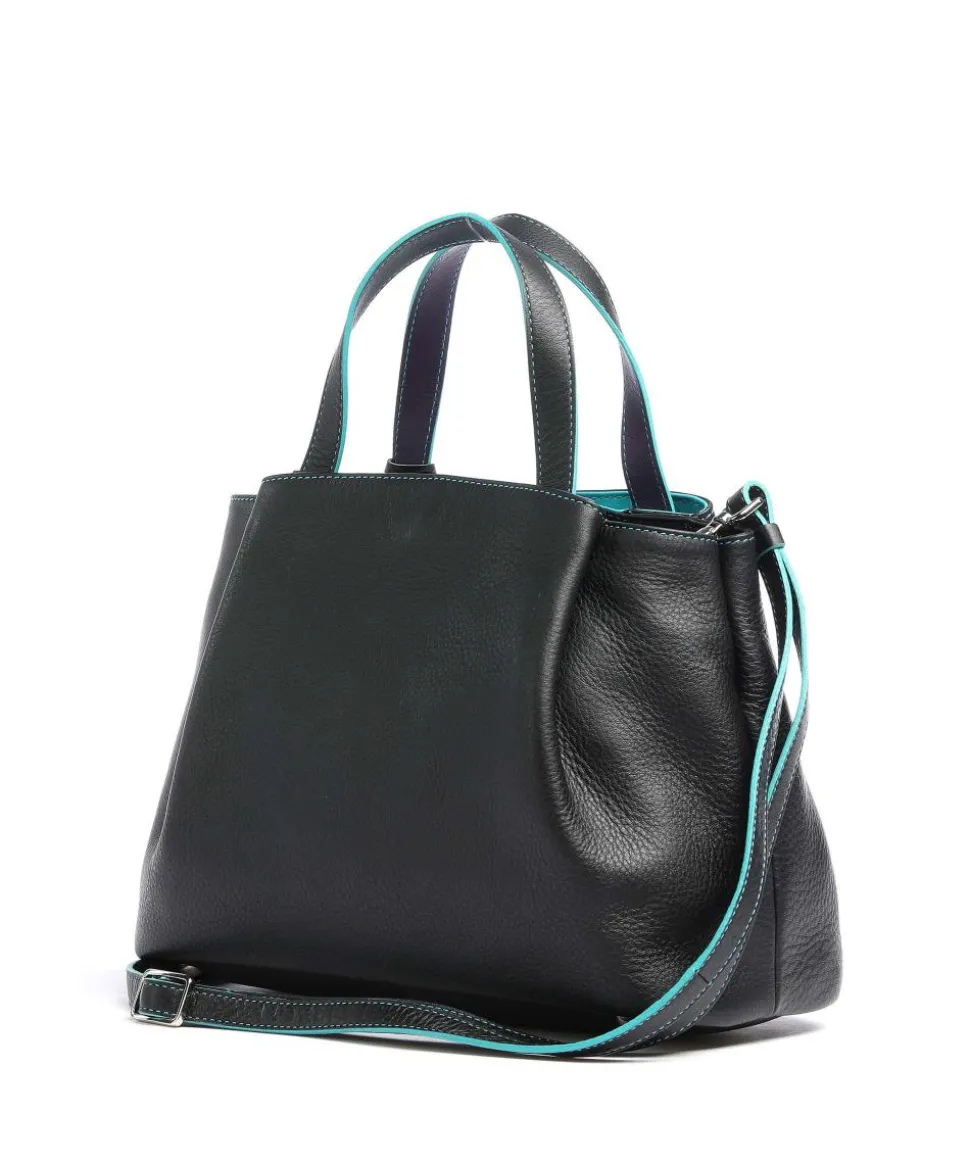 Verona Handtasche Nappaleder schwarz