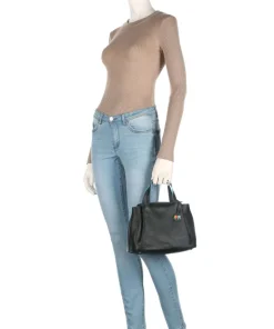 Verona Handtasche Nappaleder schwarz