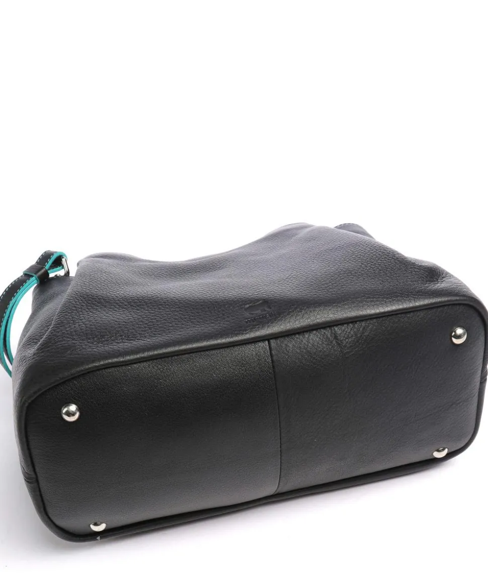 Verona Handtasche Nappaleder schwarz