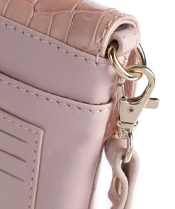 Verona Handytasche geprägtes Kalbsleder rosa