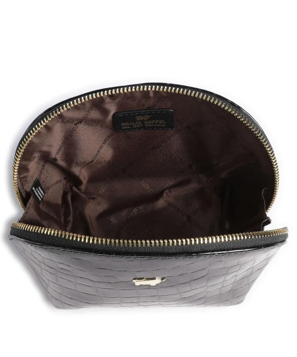 Verona Kosmetiktasche schwarz 13 cm