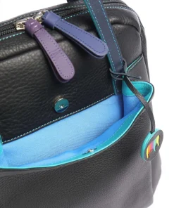 Verona Rucksack genarbtes Rindsleder schwarz