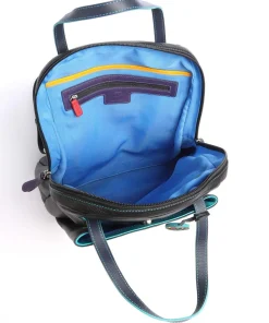 Verona Rucksack genarbtes Rindsleder schwarz