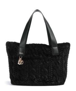 Verry L Shopper Kunstfell schwarz