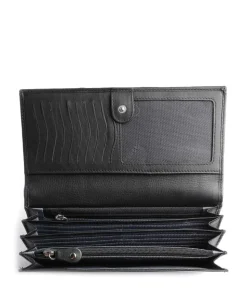 Vertice Geldbörse fein genarbtes Rindsleder schwarz