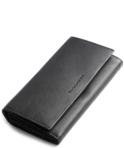 Vertice Geldbörse fein genarbtes Rindsleder schwarz