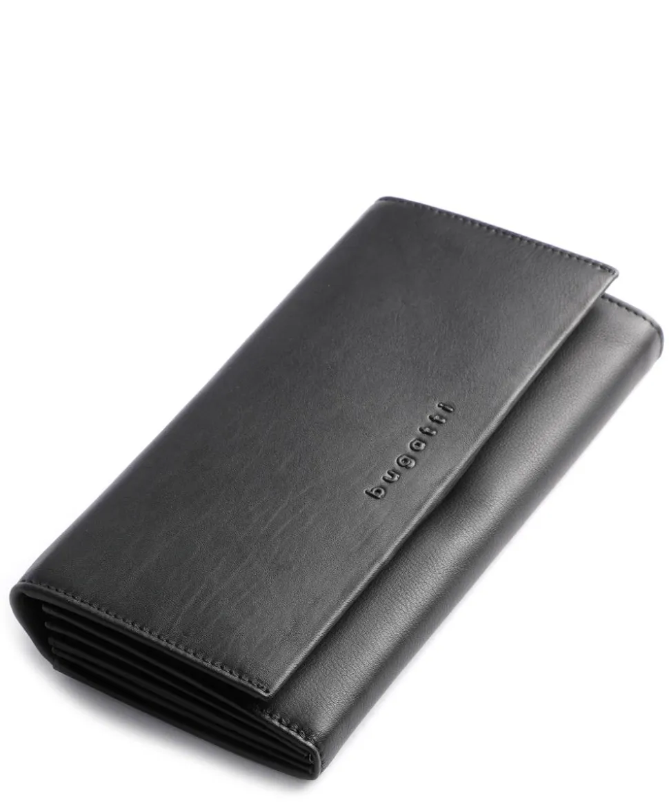 Vertice Geldbörse fein genarbtes Rindsleder schwarz