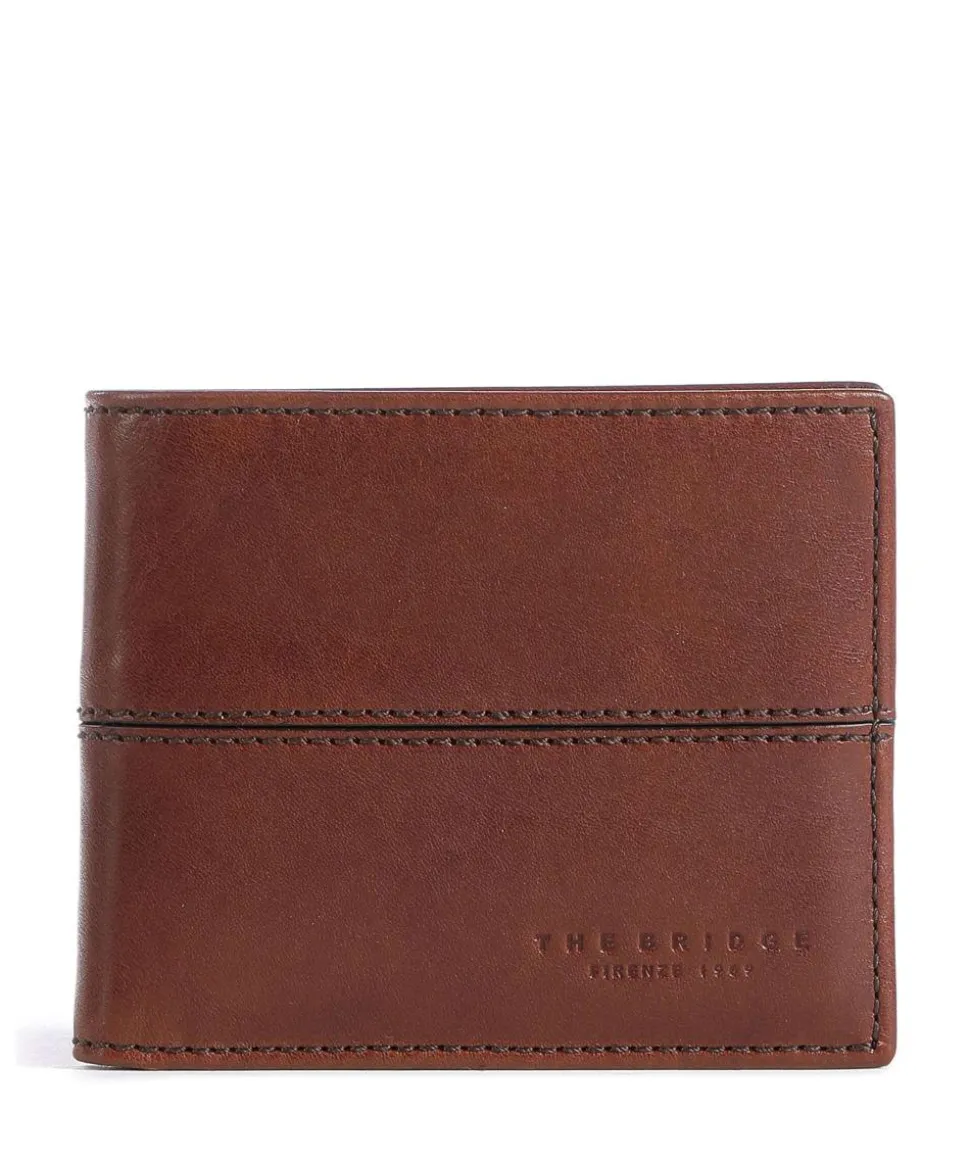 Vespucci RFID Kreditkartenetui glattes Rindsleder braun