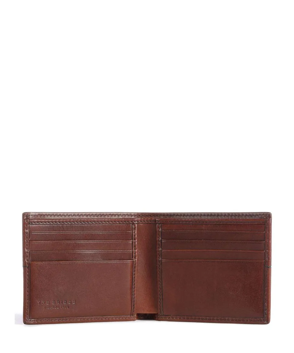 Vespucci RFID Kreditkartenetui glattes Rindsleder braun