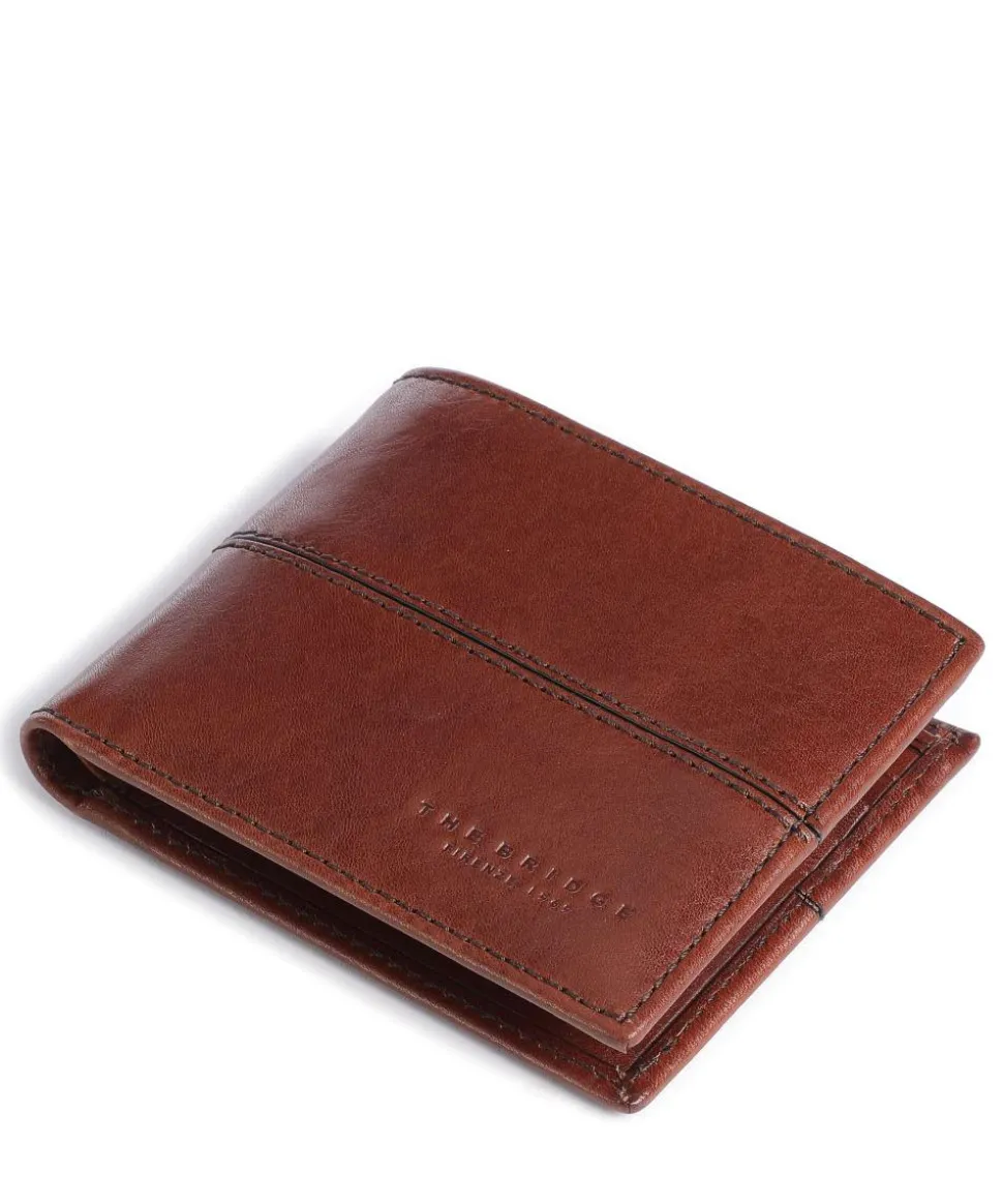 Vespucci RFID Kreditkartenetui glattes Rindsleder braun