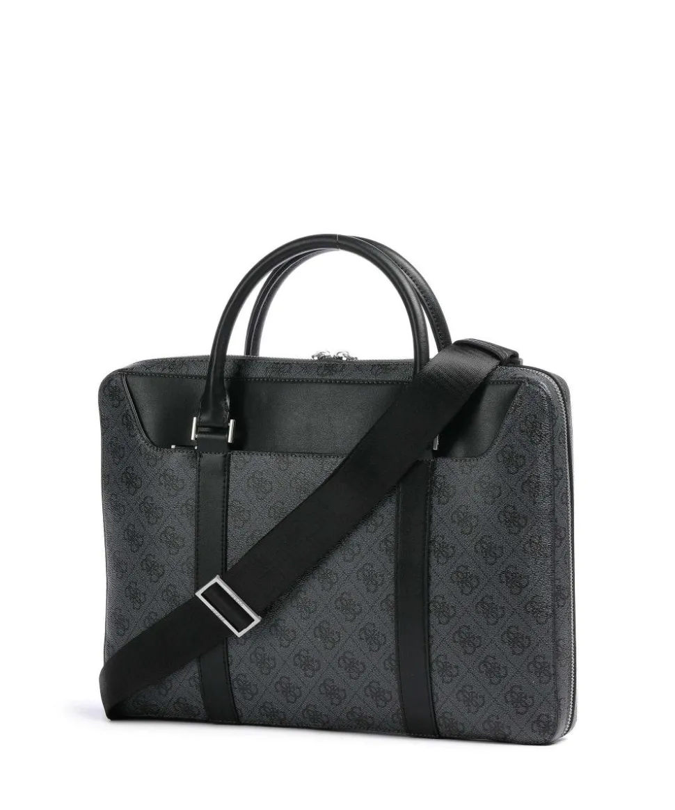 Vezzola Aktentasche 13″ Lederimitat anthrazit